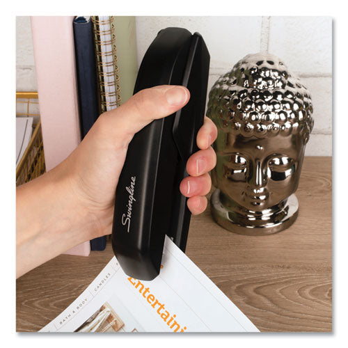 Image of Swingline® Standard Full Strip Desk Stapler, 20-Sheet Capacity, Black