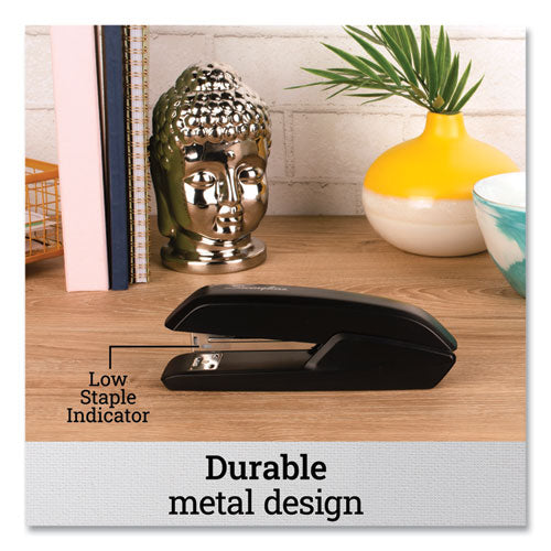 Image of Swingline® Standard Full Strip Desk Stapler, 20-Sheet Capacity, Black