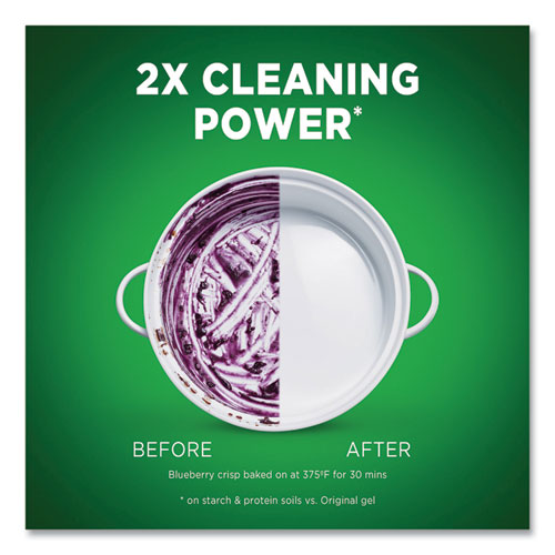 Image of Cascade® Complete Gel Dishwasher Detergent, Fresh, 120 oz Bottle, 4/Carton