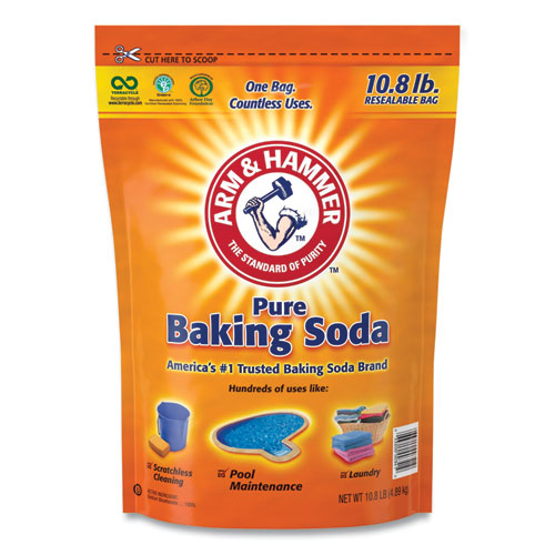 Image of Arm & Hammer Baking Soda, 10.8 lb Resealable Bag