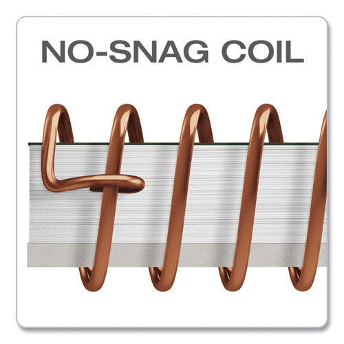 Image of Ampad® Gold Fibre Retro Wirebound Writing Pads, Medium/College Rule, Red Cover, 80 White 5 x 8 Sheets