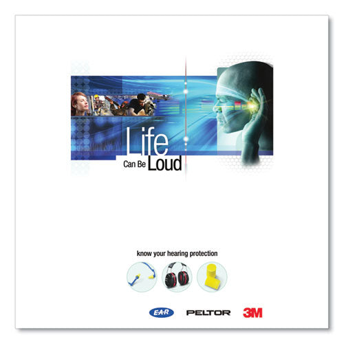 Image of 3M E-A-Rsoft Metal Detectable Soft Foam Earplugs, 32 dB NRR, Yellow, 200/Box