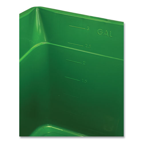 Image of Unger® Pro Bucket 3-Gallon, Green
