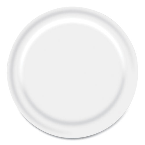 Image of Boardwalk® Paper Dinnerware, Plate, 6" dia, White, 1,000/Carton