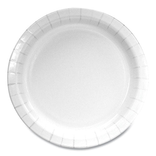 Image of Boardwalk® Paper Dinnerware, Plate, 6" dia, White, 1,000/Carton