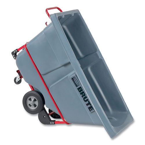 Image of Rubbermaid® Commercial 0.5 cu yd BRUTE DURATILT Frame Tilt Truck, Standard Duty, 850 lb Capacity, Gray