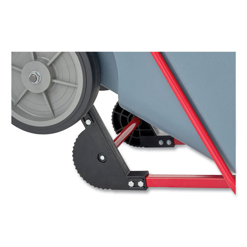 Image of Rubbermaid® Commercial 1 cu yd BRUTE DURATILT Frame Tilt Truck, Heavy Duty, 2,100 lb Capacity, Gray