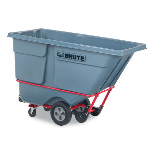 Image of Rubbermaid® Commercial 1 cu yd BRUTE DURATILT Frame Tilt Truck, Standard Duty, 1,200 lb Capacity, Gray