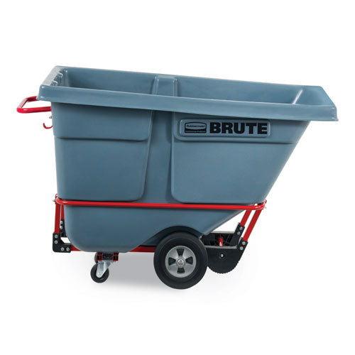 Image of Rubbermaid® Commercial 0.5 cu yd BRUTE DURATILT Frame Tilt Truck, Standard Duty, 850 lb Capacity, Gray
