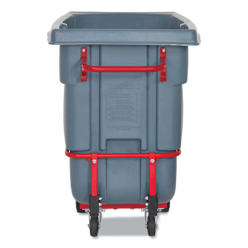 Image of Rubbermaid® Commercial 0.5 cu yd BRUTE DURATILT Frame Tilt Truck, Heavy Duty, 1,400 lb Capacity, Gray