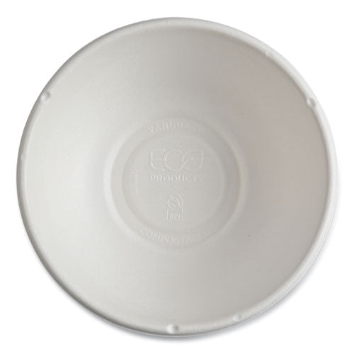 Image of Eco-Products® Vanguard Renewable and Compostable Sugarcane Bowls, 16 oz, White, 800/Carton