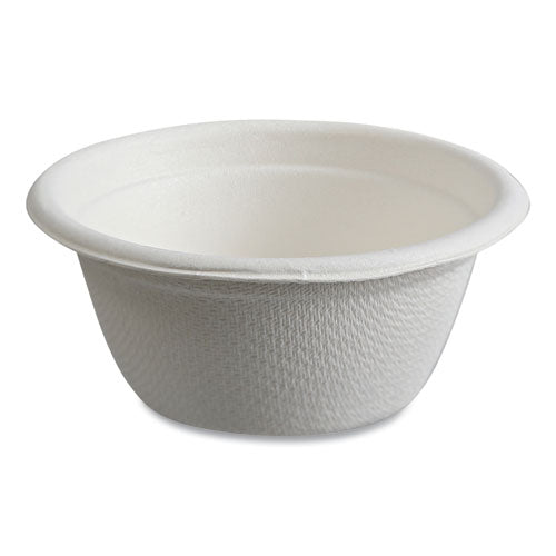 Image of Eco-Products® Vanguard Renewable and Compostable Sugarcane Portion Cups, 2 oz, White, 2,500/Carton