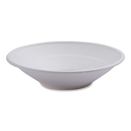 Image of Eco-Products® Vanguard Renewable and Compostable Sugarcane Bowls, 24 oz, White, 400/Carton