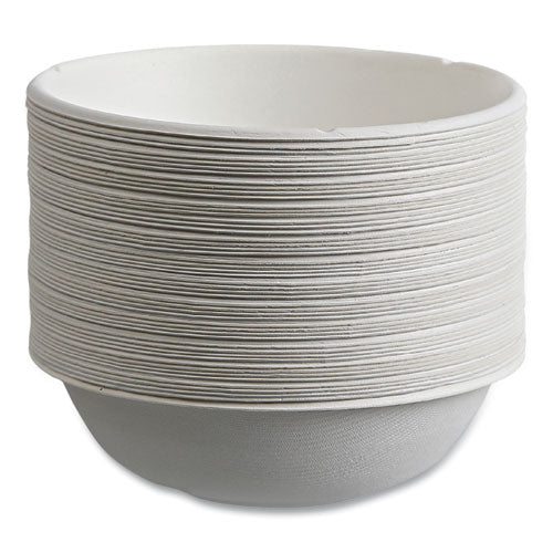 Image of Eco-Products® Vanguard Renewable and Compostable Sugarcane Bowls, 16 oz, White, 800/Carton