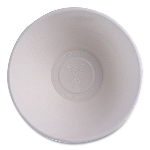 Image of Eco-Products® Vanguard Renewable and Compostable Sugarcane Bowls, 40 oz, White, 400/Carton