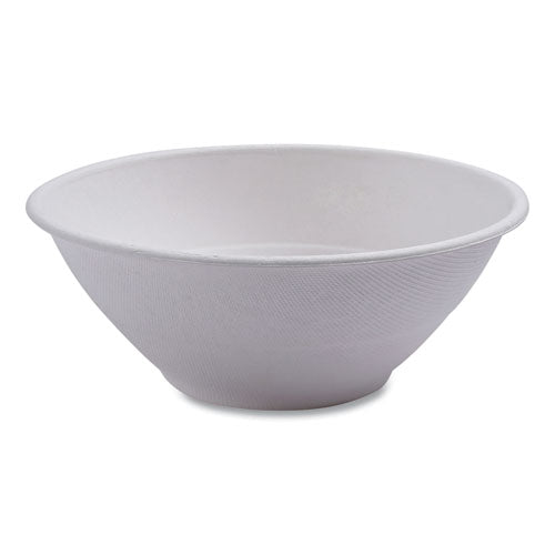 Image of Eco-Products® Vanguard Renewable and Compostable Sugarcane Bowls, 40 oz, White, 400/Carton