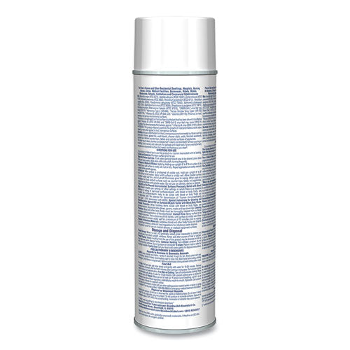 Image of Boardwalk® Foaming Disinfectant Germicidal Cleaner, Flowery Scent, 19 oz Aerosol Can, 12/Carton