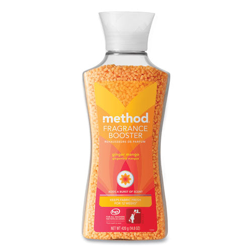 Image of Method® Fragrance Booster Beads, Ginger Mango Scent, 14.8 oz Bottle, 6/Carton