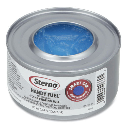 Image of Sterno® Handy Fuel Methanol Gel Chafing Fuel, 2 Hour Burn, 6.7 oz, 72/Carton