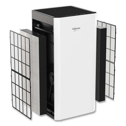 Image of Fellowes® AeraMax SV Air Purifier, 1,500 sq ft Room Capacity, White/Black