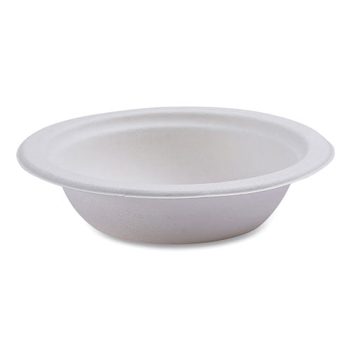 Image of Eco-Products® Vanguard Renewable And Compostable Sugarcane Bowls, 12 Oz, White, 1,000/carton