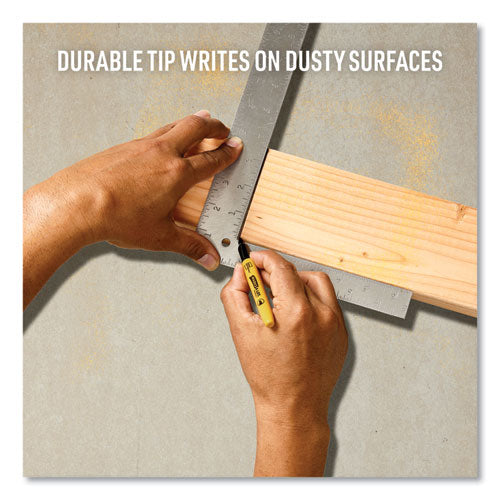 Image of Avery® MARKS A LOT UltraDuty Permanent Markers, Fine Bullet Tip, Black 12/Box