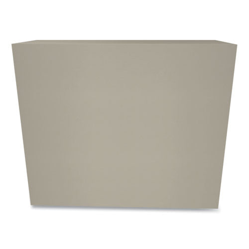 Image of HON® Metal Bookcase, Two-Shelf, 34.5w x 12.63d x 29h, Putty