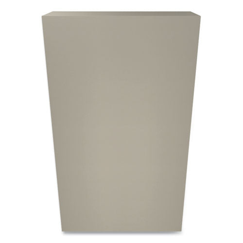 Image of HON® Metal Bookcase, Four-Shelf, 34.5w x 12.63d x 59h, Putty