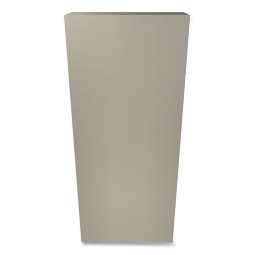 Image of HON® Metal Bookcase, Six-Shelf, 34.5w x 12.63d x 81.13h, Putty