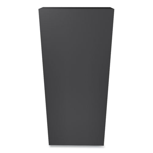 Image of HON® Metal Bookcase, Six-Shelf, 34.5w x 12.63d x 81.13h, Charcoal