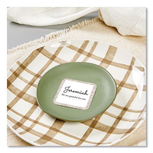 Image of Avery® Square Clean Edge Cards with Sure Feed Technology, Laser, 2.5 x 2.5, White, 180 Cards, 9 Cards/Sheet, 20 Sheets/Pack