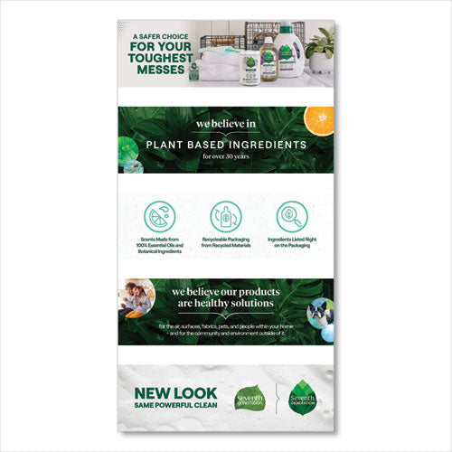 Image of Seventh Generation® Natural Liquid Laundry Detergent, Fresh Lavender Scent, 135 oz Bottle