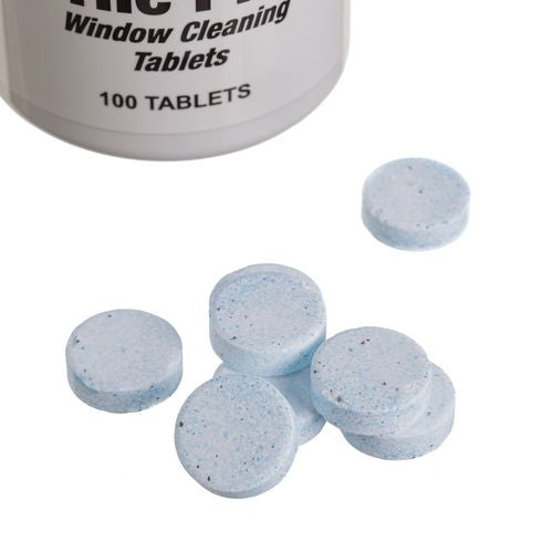 Image of Unger® Pill Window Cleaning Tablets, 100/Bottle, 12/Carton