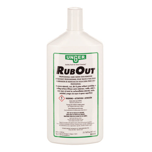 Image of Unger® RubOut Glass Cleaner, 16 oz Bottle