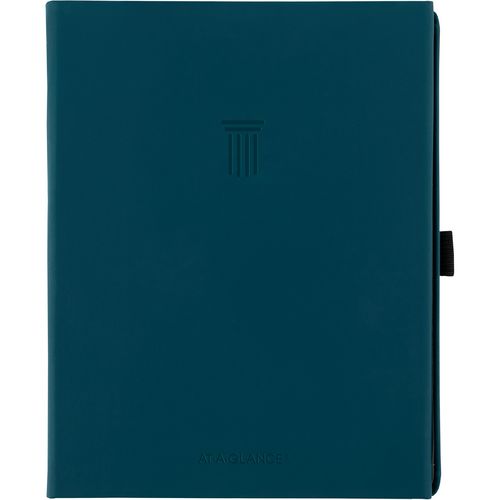 Image of AT-A-GLANCE® Foundation Undated Weekly/Monthly Planner, 8.5" x 6.75", Blue Cover, 12-Month: Undated