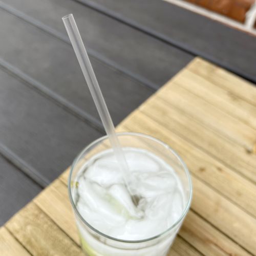 Image of Boardwalk® Jumbo Straws, 7.75", Polypropylene, Clear, 250/Pack, 10 Packs/Carton
