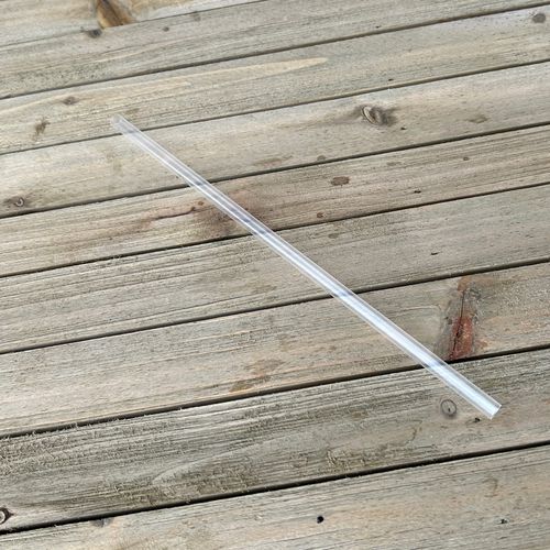 Image of Boardwalk® Jumbo Straws, 7.75", Polypropylene, Clear, 250/Pack, 10 Packs/Carton