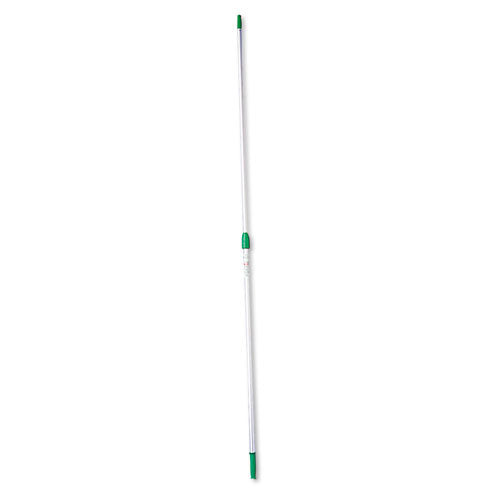 Image of Unger® Opti-Loc Extension Pole, 8 Ft, Two Sections, Green/silver