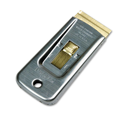 Image of Unger® Safety Scraper, 1 1/2" Wide, 4" Steel Handle