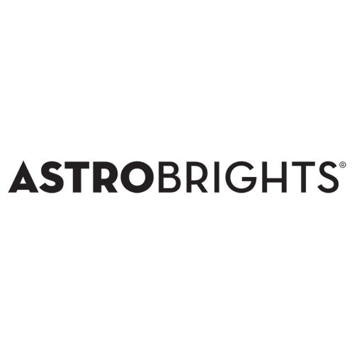 Image of Astrobrights® Astrodesigns Sticker Paper Labels, Inkjet/laser Printers, 8.5 X 11, White, 15/pack