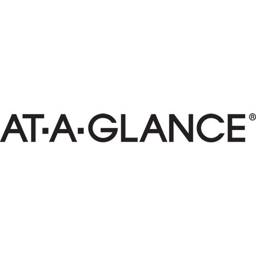 Image of AT-A-GLANCE® Ruled Desk Pad, 24 x 19, White Sheets, Black Binding, Black Corners, 12-Month (Jan to Dec): 2025