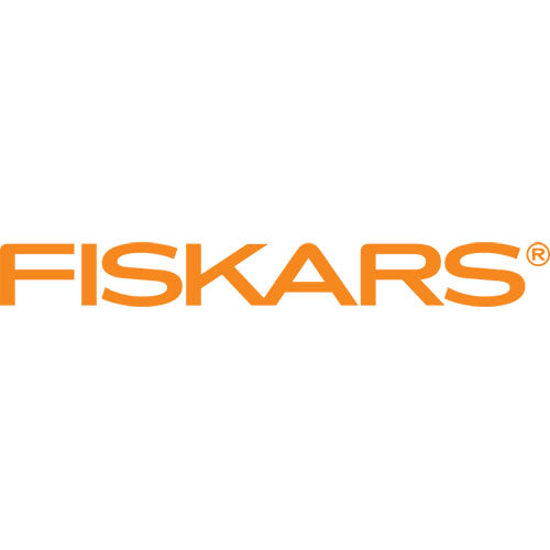 Image of Fiskars® Micro-Tip Easy Action Scissors, 6.1" Long, 1.75" Cut Length, Orange/White Handle