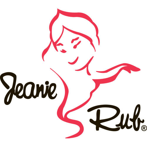 Image of Jeanie Rub® Jeanie Rub Massagers, 3 X 3 X 24, 1400 To 4600 Rpm, Red/black