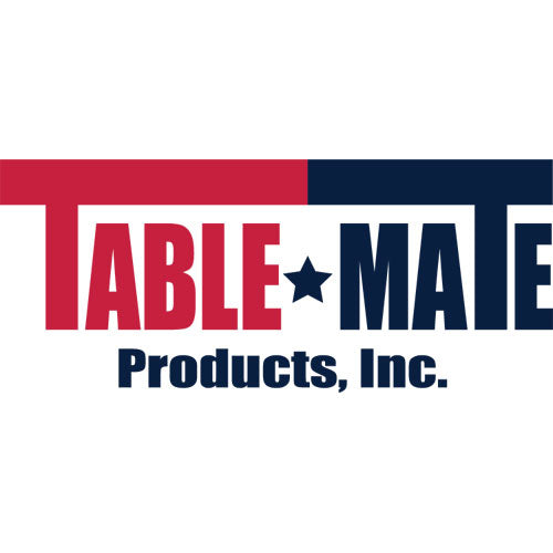 Image of Tablemate® Table Set Linen-Like Table Skirting, Polyester, 29" X 14 Ft, Black