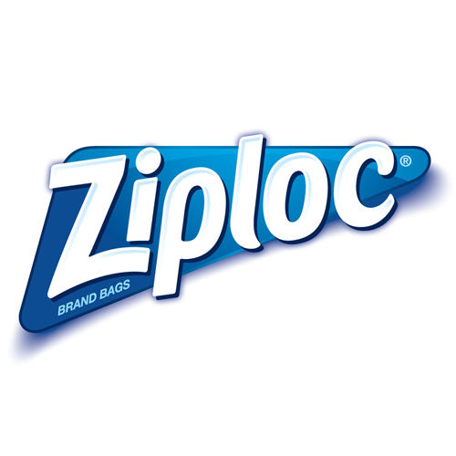 Image of Ziploc® Double Zipper Storage Bags, Triple System Seal, Gallon, 10.56" x 10.75", Clear, 38/Box