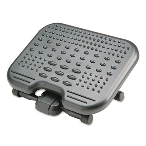 Image of 7195015909071, Skilcraft Kensington Solemassage Ergonomic Footrest, 17w X 13d X 6.5h, Black