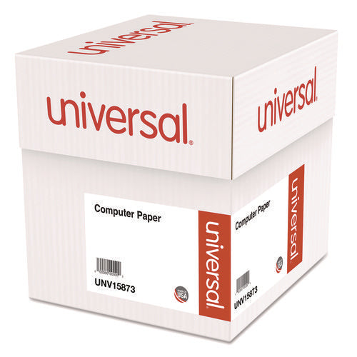 Image of Printout Paper, 3-Part, 15 lb Bond Weight, 9.5 x 11, White/Canary/Pink, 1,200/Carton