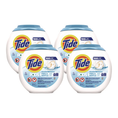 Image of Pods, Unscented, 81 Pods/Tub, 4 Tubs Carton
