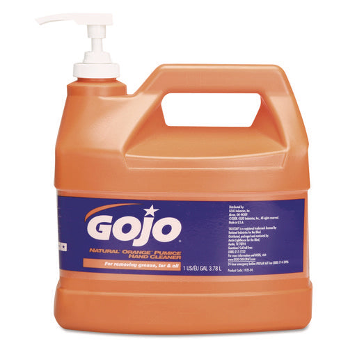 Image of 8520014580767, SKILCRAFT GOJO Pumice Hand Cleaner, Citrus Scent, 1 gal, 4/Box