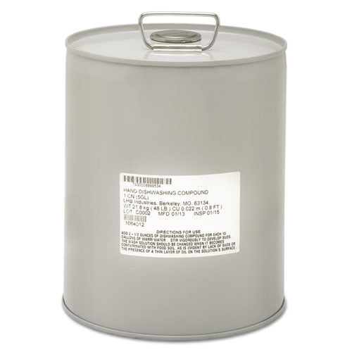 Image of 7930008999534, SKILCRAFT Kitchen Mate Dishwashing Detergent, 5 gal Bottle